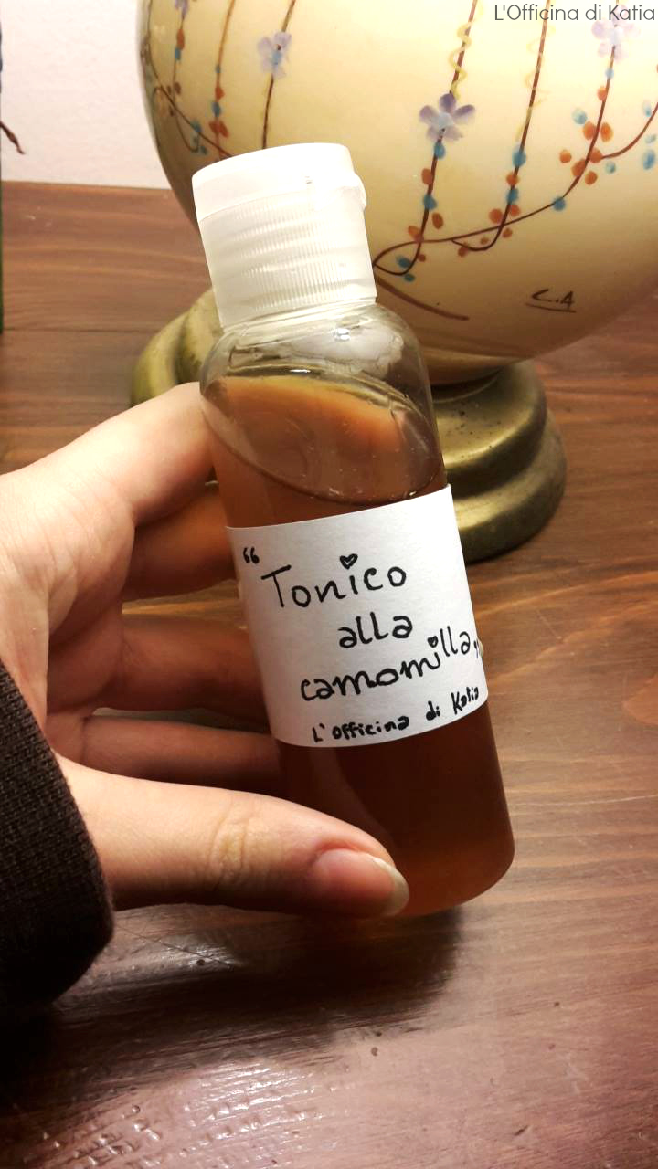 Tonico alla camomilla fatto in casa&nbsp;:)