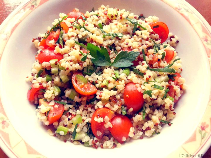 Taboulè con quinoa e&nbsp;bulgur
