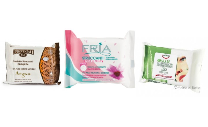 Salviette struccanti da supermercato con buon&nbsp;INCI