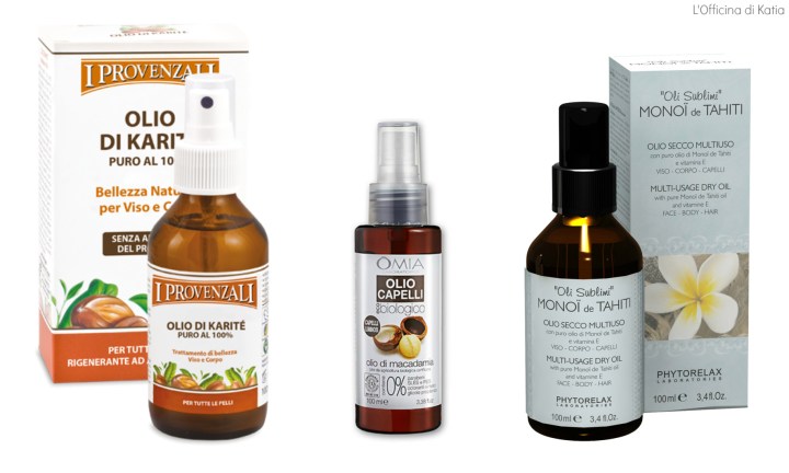 Olio capelli/corpo/viso da supermercato con buon&nbsp;INCI