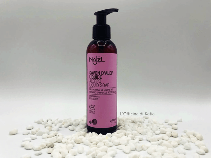 Najel – Sapone di Aleppo liquido con Rosa di&nbsp;Damasco
